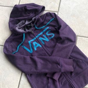 Vans zippered sweatshirt !
